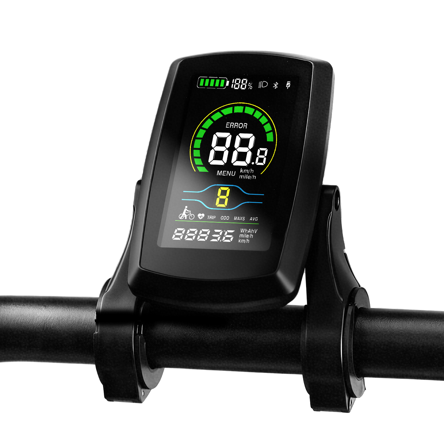 Travel Accessories Display - Urban Travel Integrated Speedometer Colour LCD
