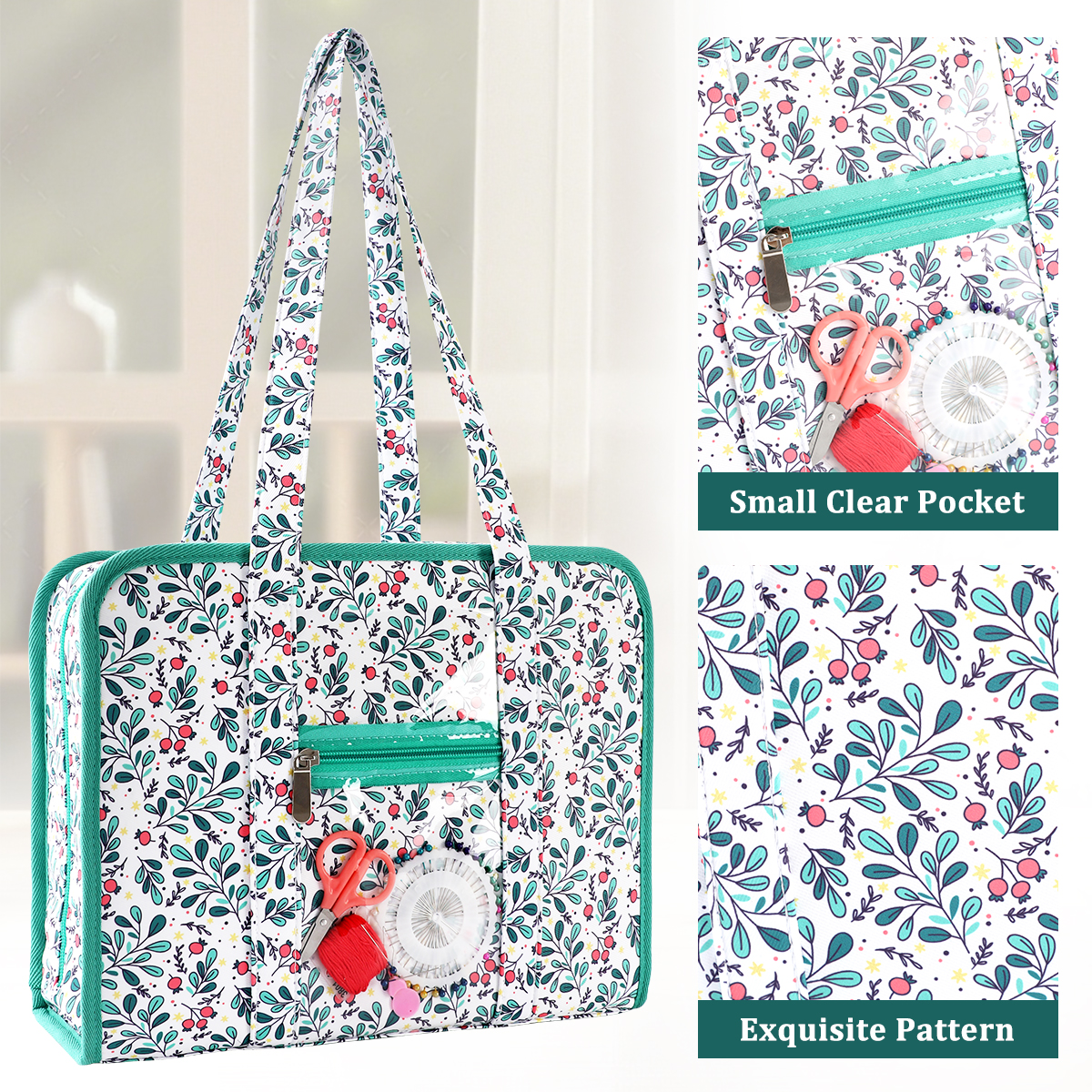 Travel Accessories Organiser - Embroidery Tools Kit Storage Bag Large