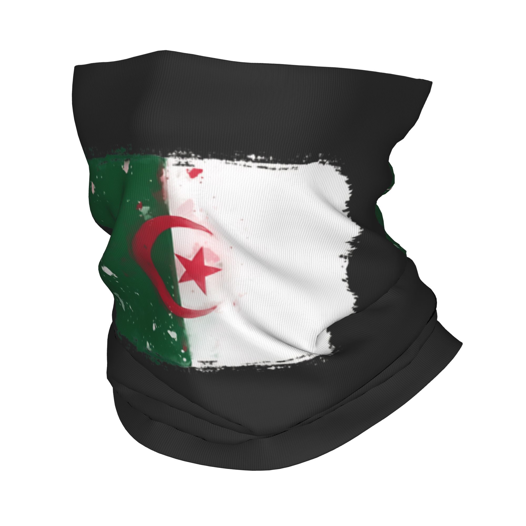 Travel Accessories Neck - Flag of Algeria Bandana Retro Cycling