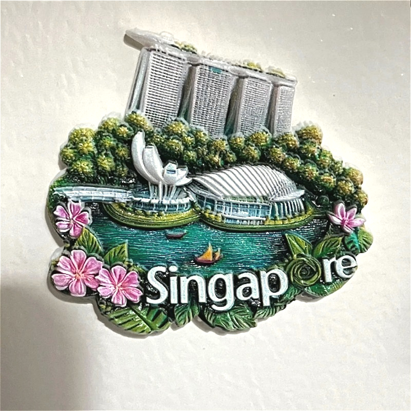 Travel Accessories Singapore - 1PC Singapore Fridge Magnets, Singapore Attractions