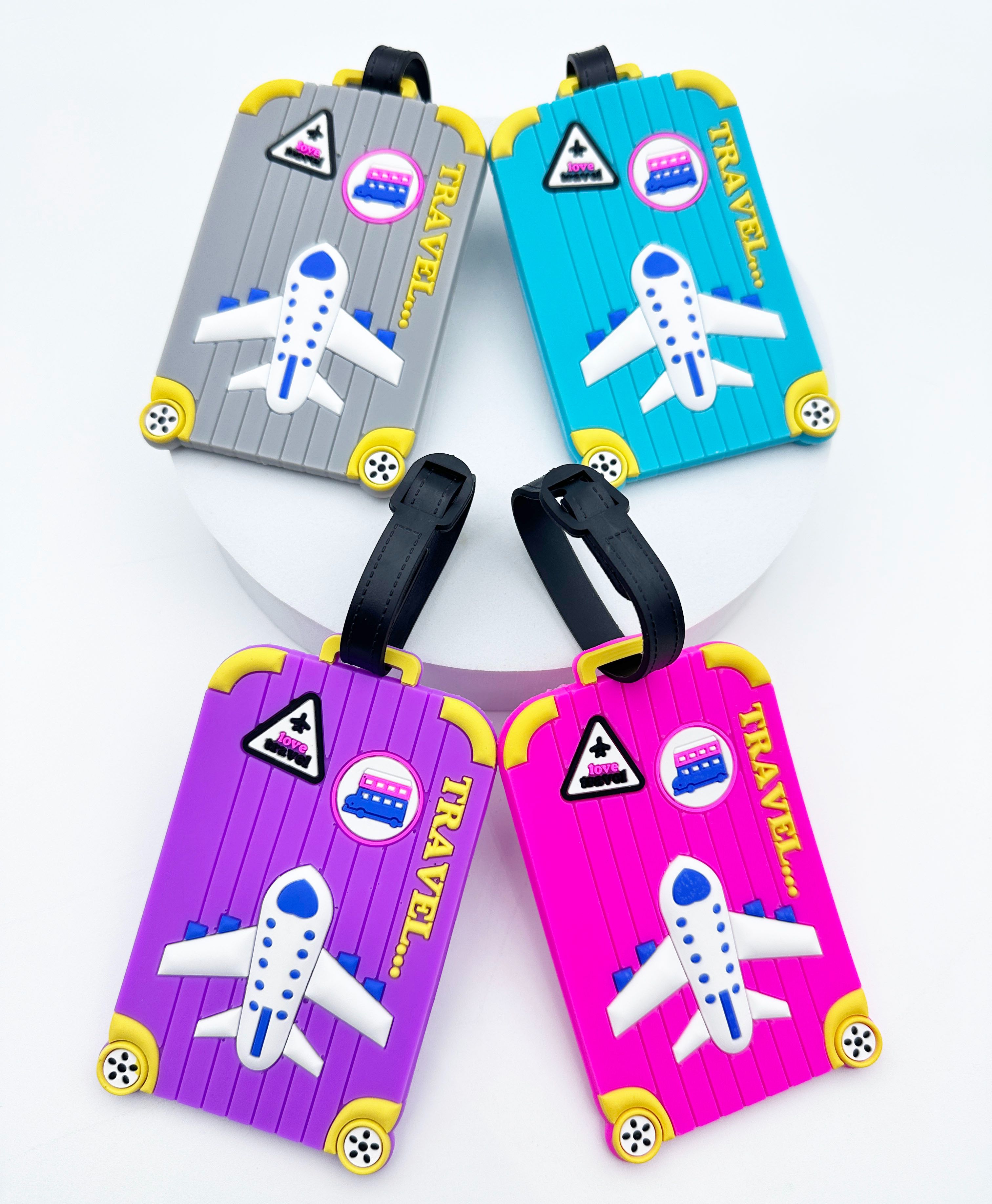 Travel Accessories Essentials - 1PCS Creative Aircraft Multi Color Luggage