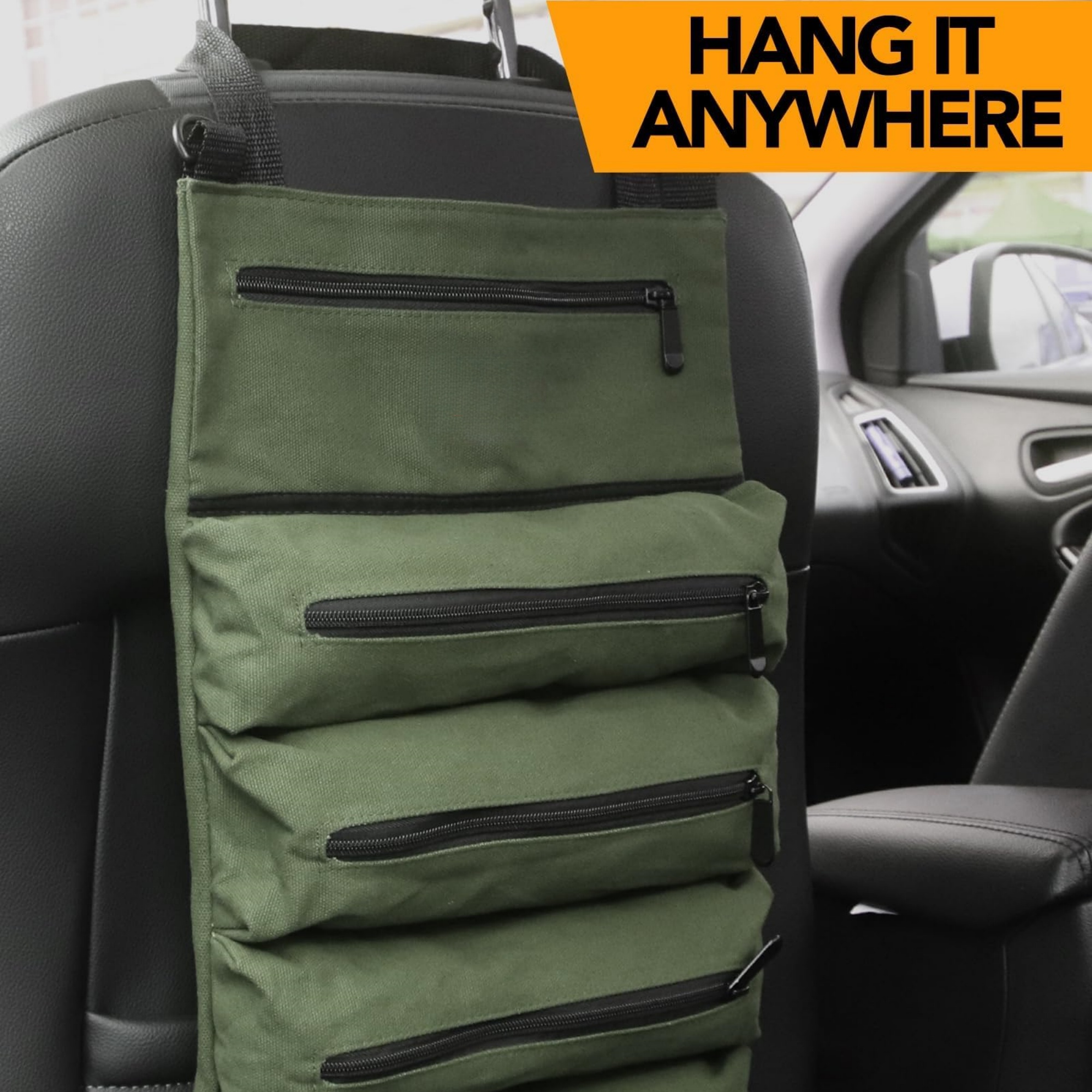 Canvas Tool Roll Up Pouch - He - Travel Accessories Organiser reseña y precio