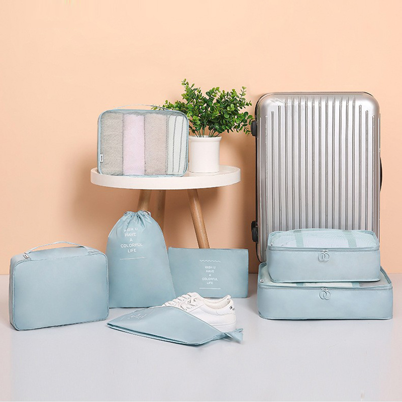 7-Piece Packing Cubes Set - Tr - Travel Accessories Organiser reseña y precio