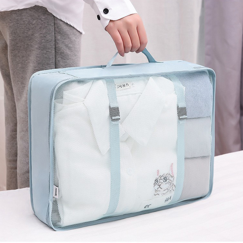 7-Piece Packing Cubes Set - Tr - Travel Accessories Organiser reseña y precio