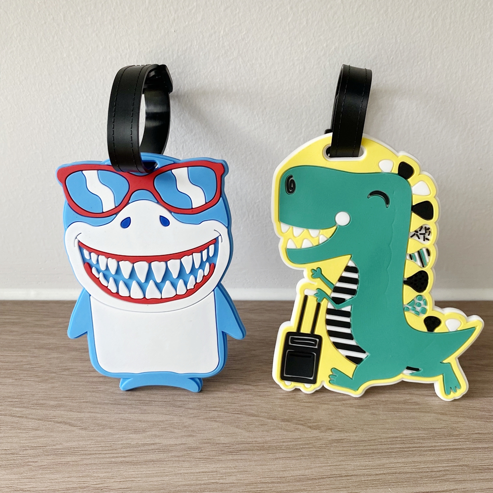 1pc/2pcs Travel Cute Dinosaur  - Travel Accessories Logo reseña y precio