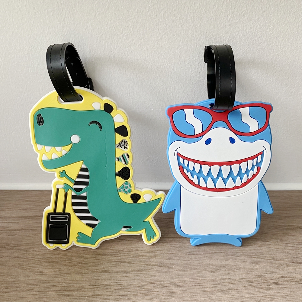 1pc/2pcs Travel Cute Dinosaur  - Travel Accessories Logo reseña y precio