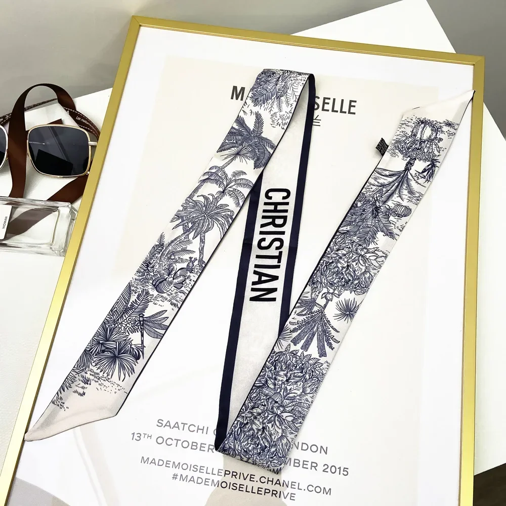 Extended Ribbon Scarf, Silk Ha - Travel Accessories Neck reseña y precio
