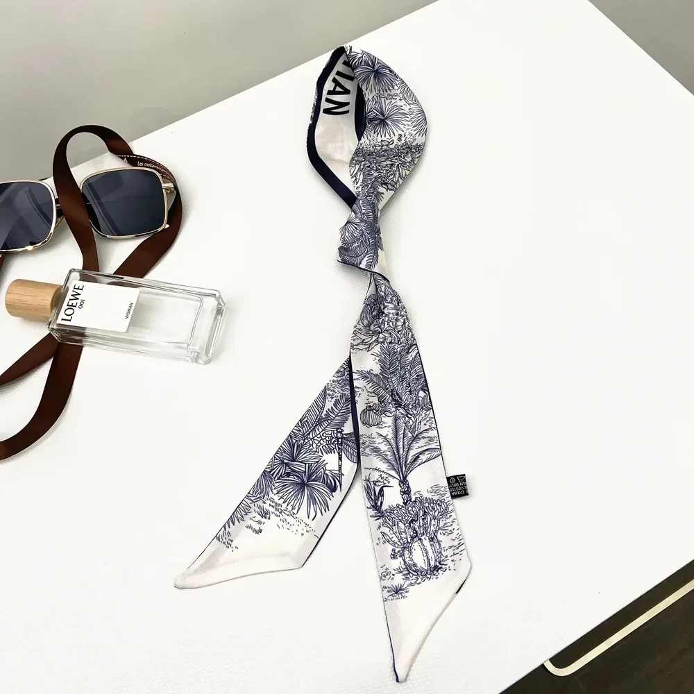 Extended Ribbon Scarf, Silk Ha - Travel Accessories Neck reseña y precio