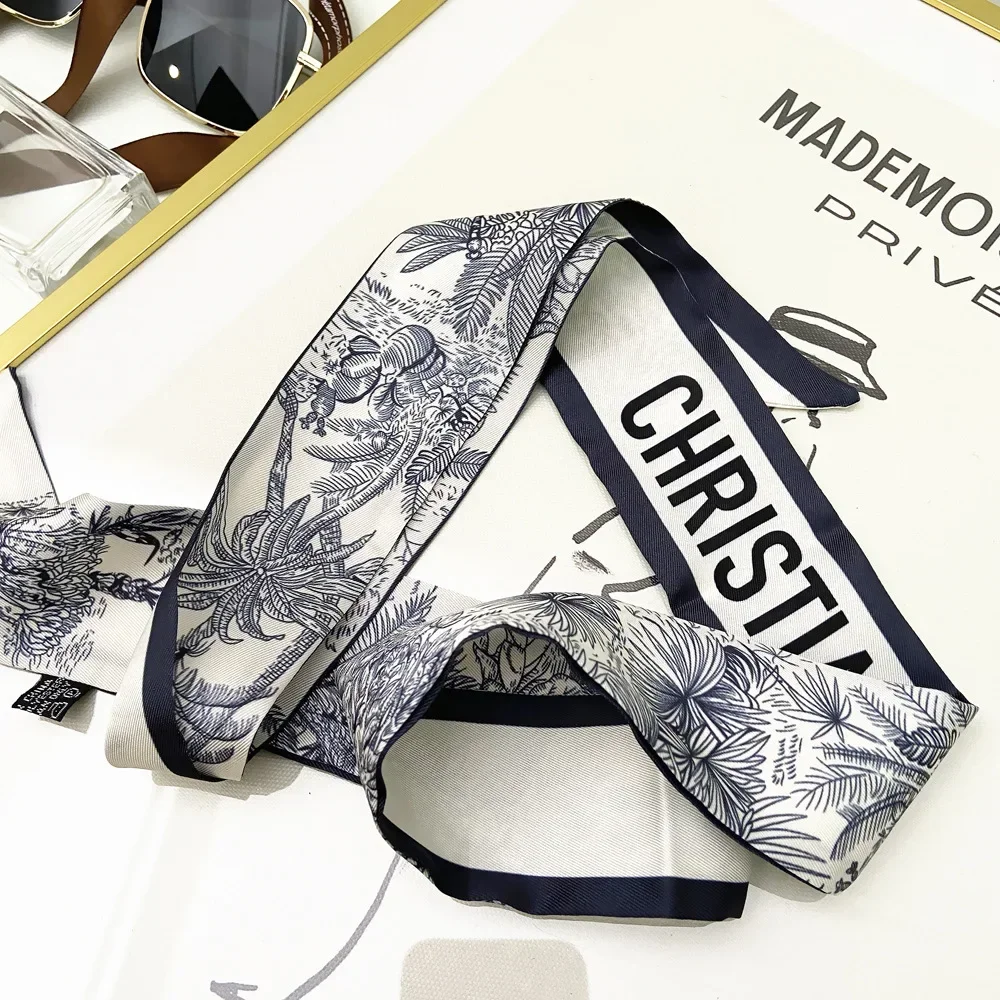Extended Ribbon Scarf, Silk Ha - Travel Accessories Neck reseña y precio