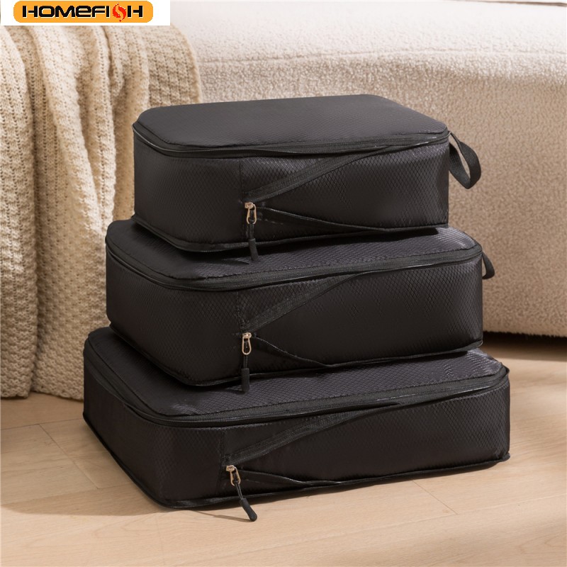 HOMEFISH 3Pcs/Set Travel Compr - Travel Accessories Organiser reseña y precio