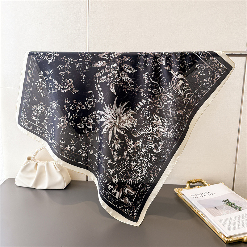 Luxury Summer Square Silk Scar - Travel Accessories Neck reseña y precio