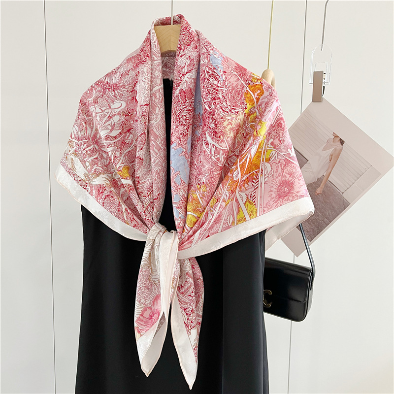 Mulberry Silk Scarf Double Fac - Travel Accessories Neck reseña y precio