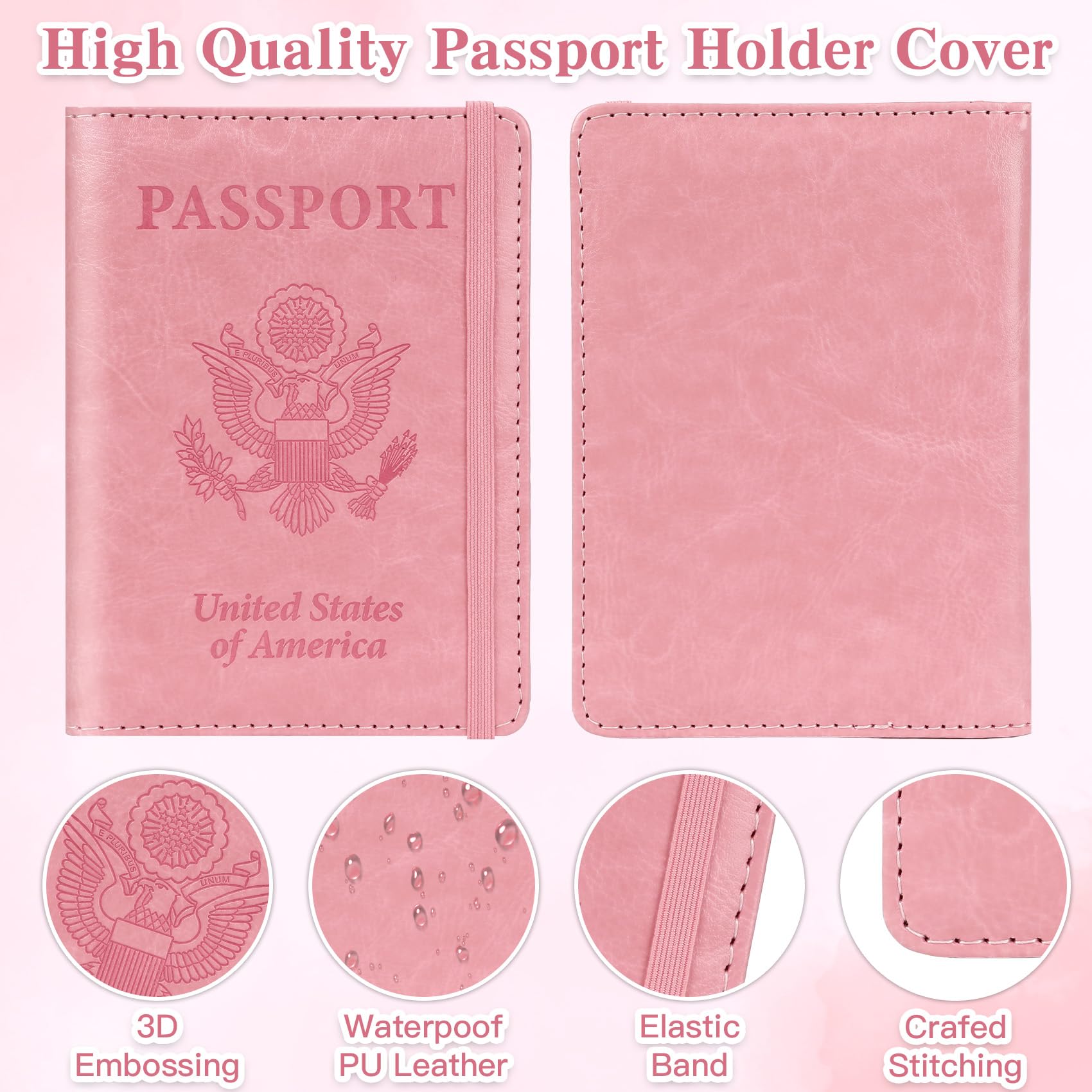 Passport Holder for Travel, Rf - Travel Accessories Essentials reseña y precio