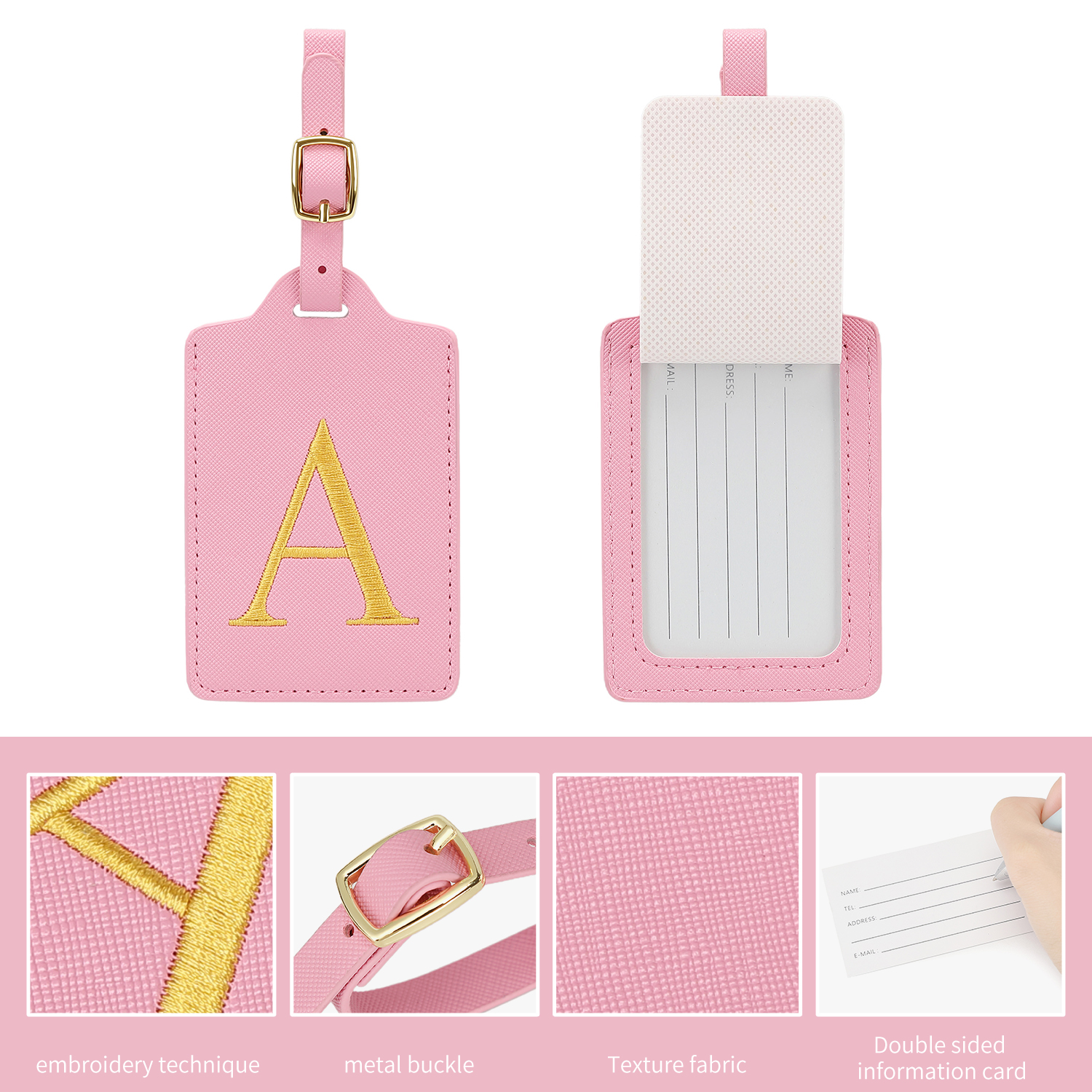 MIYIN 26 letters Luggage Tags  - Travel Accessories Essentials reseña y precio