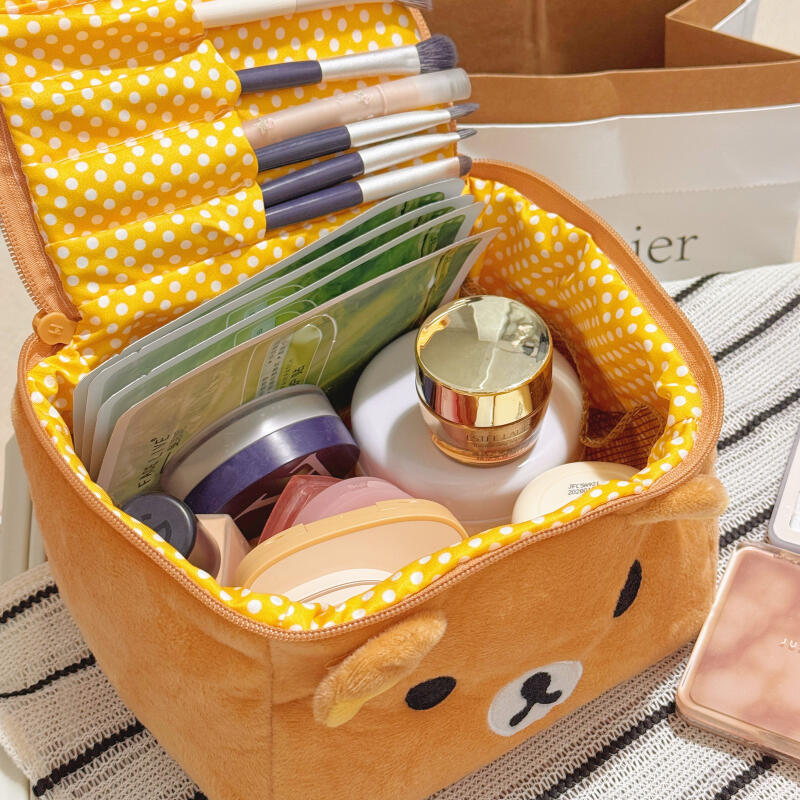 Rilakkuma Cute Makeup Organize - Travel Accessories Organiser reseña y precio
