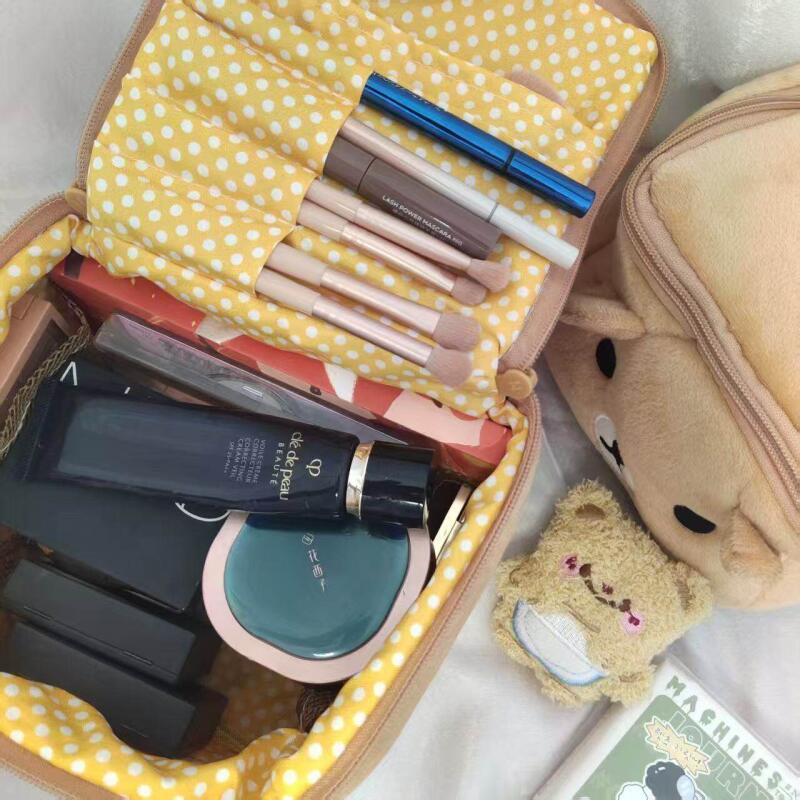 Rilakkuma Cute Makeup Organize - Travel Accessories Organiser reseña y precio