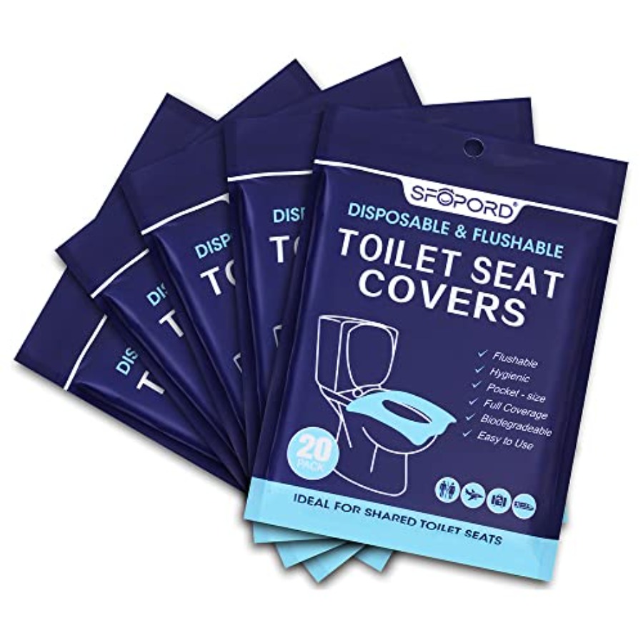 XL 100PCS Toilet Seat Covers D - Travel Accessories Essentials reseña y precio