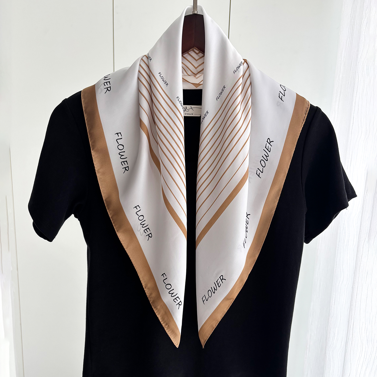Luxury Print Scarf For Women E - Travel Accessories Neck reseña y precio