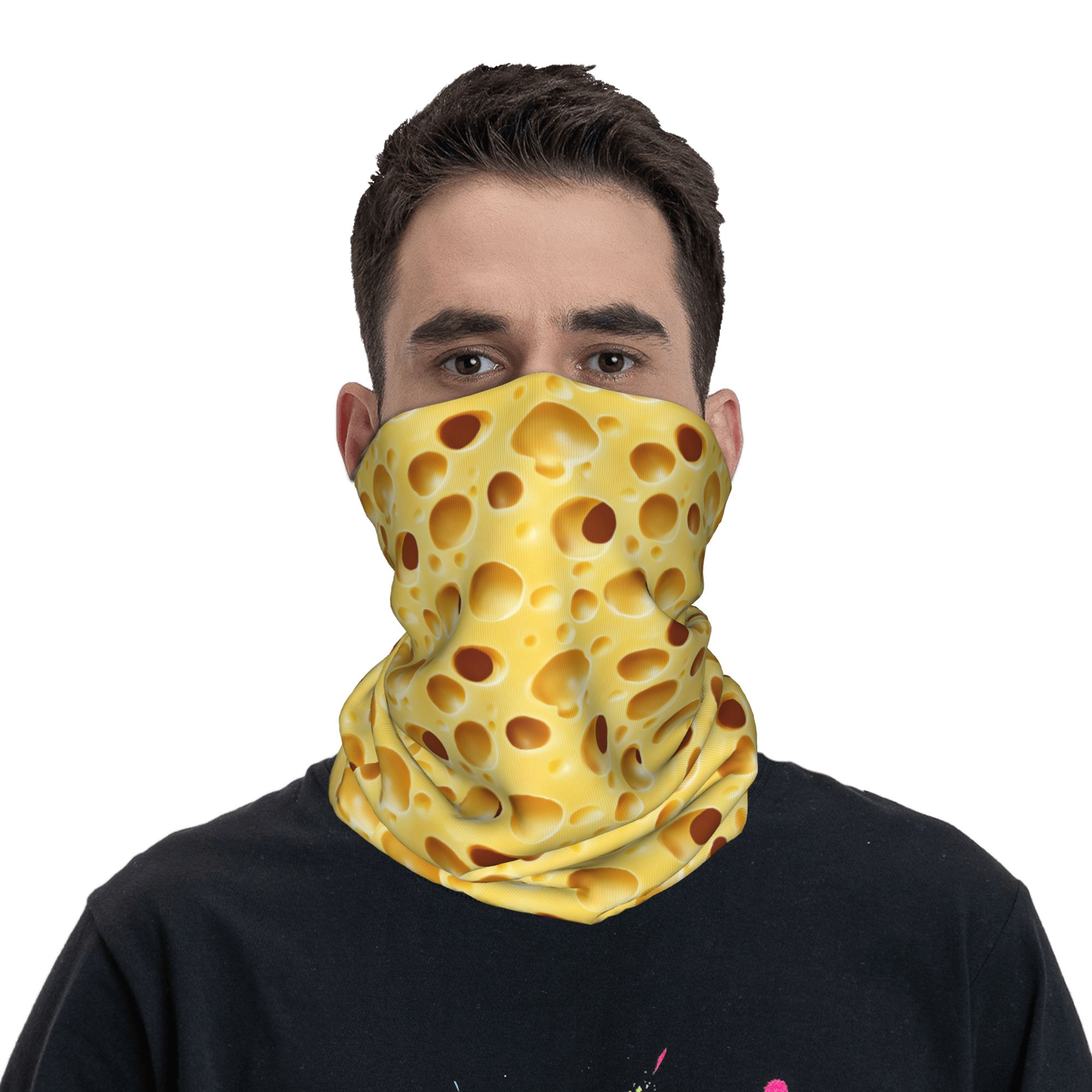 Cheese Bandana Neck Gaiter Pri - Travel Accessories Neck reseña y precio