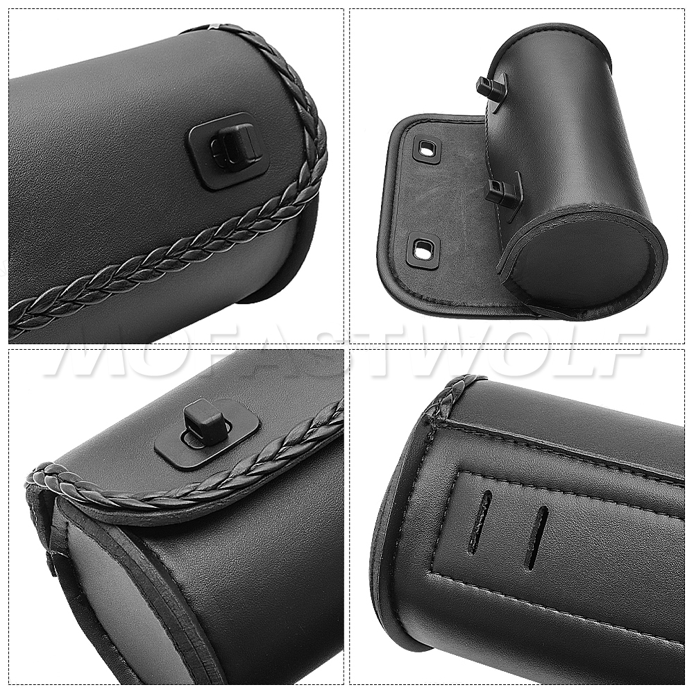 Motorcycle Fork PU Leather Tra - Travel Accessories Logo reseña y precio