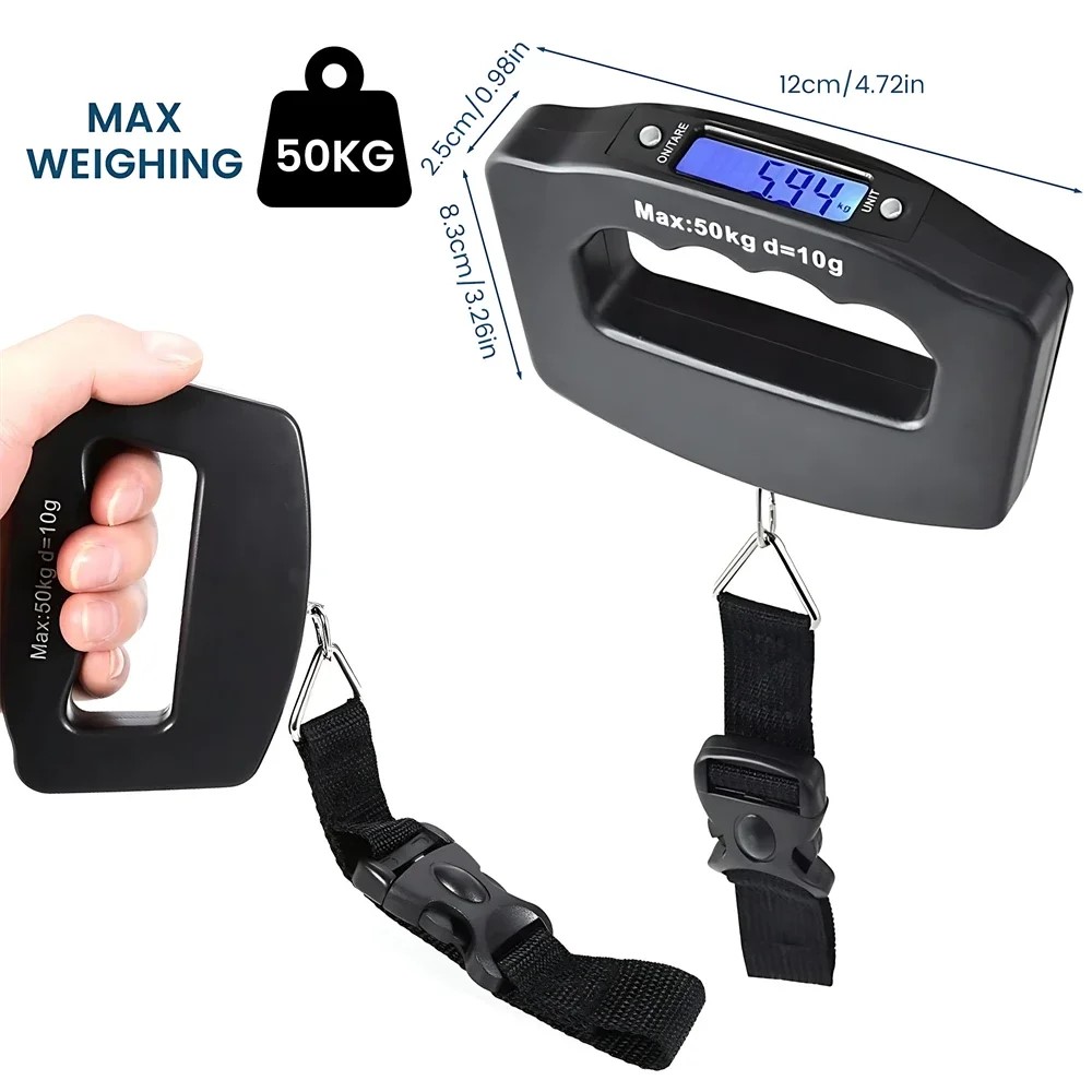 Portable Scale Digital LCD Dis - Travel Accessories Display reseña y precio