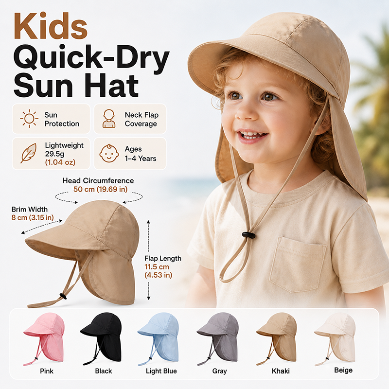 Quick Dry Baby Hats Summer Thi - Travel Accessories Neck reseña y precio