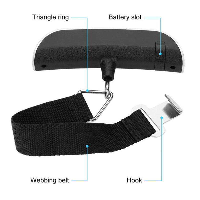 Portable Scale Digital LCD Dis - Travel Accessories Display reseña y precio