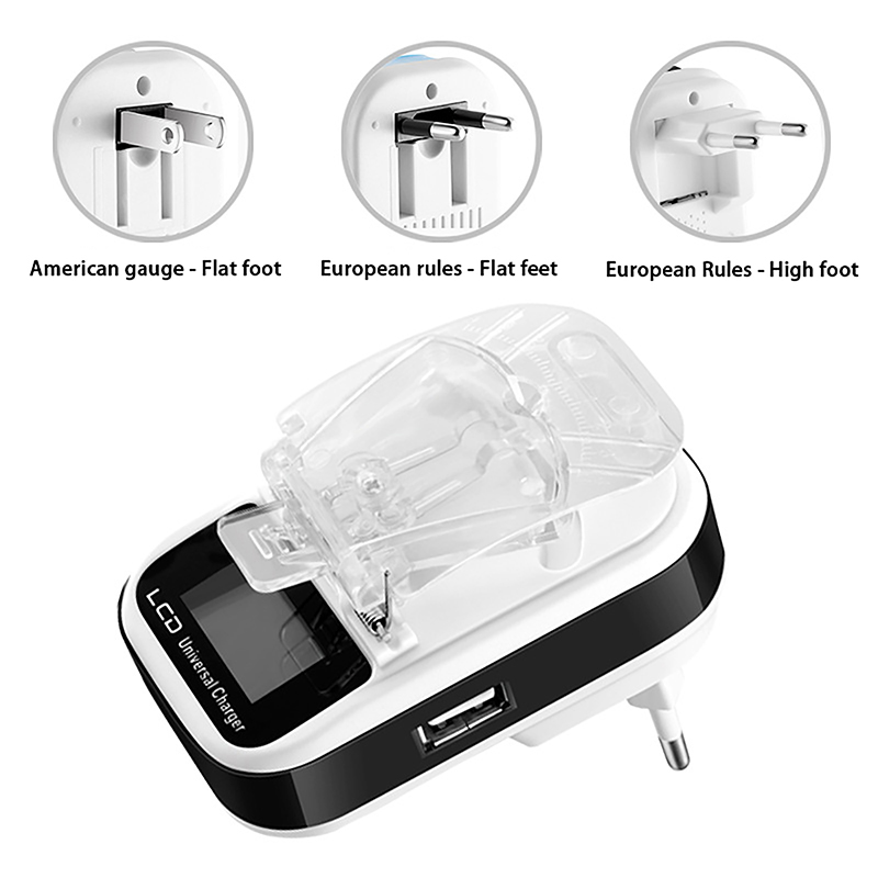 Universal Battery Charger Trav - Travel Accessories Display reseña y precio