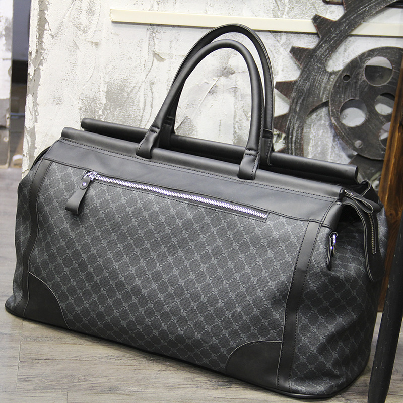 Fashion Plaid Travel Bag Men H - Travel Accessories Logo reseña y precio