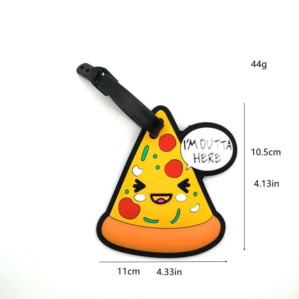 2pcs Delicious Food Pizza Lugg - Travel Accessories Essentials reseña y precio