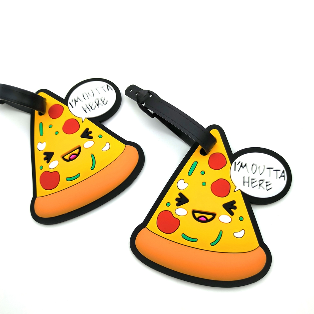 2pcs Delicious Food Pizza Lugg - Travel Accessories Essentials reseña y precio