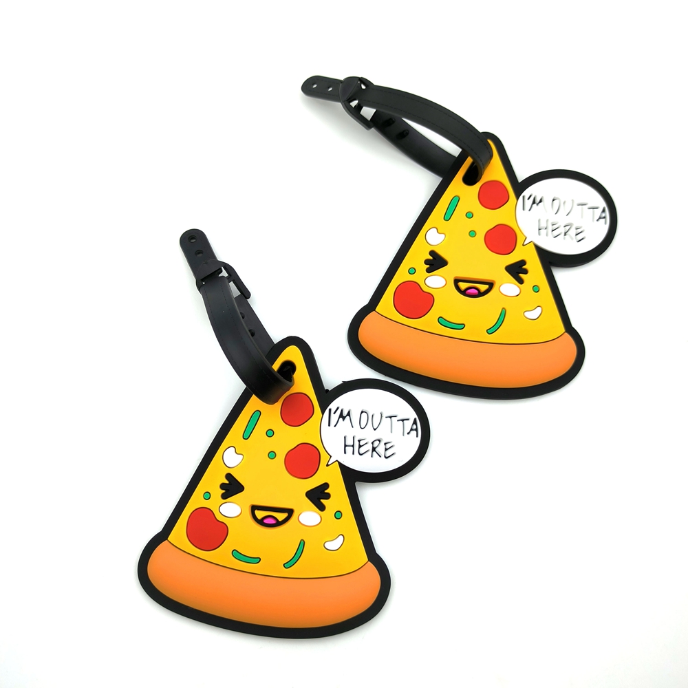 2pcs Delicious Food Pizza Lugg - Travel Accessories Essentials reseña y precio