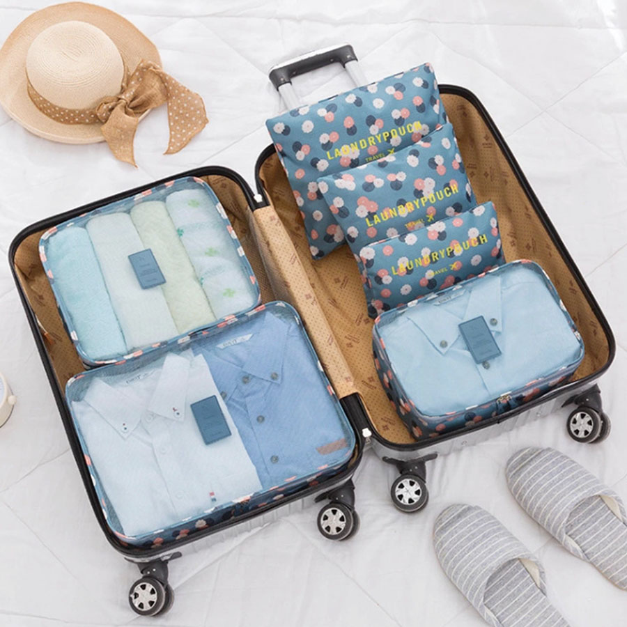 6pcs Travel Organizer Storage  - Travel Accessories Organiser reseña y precio