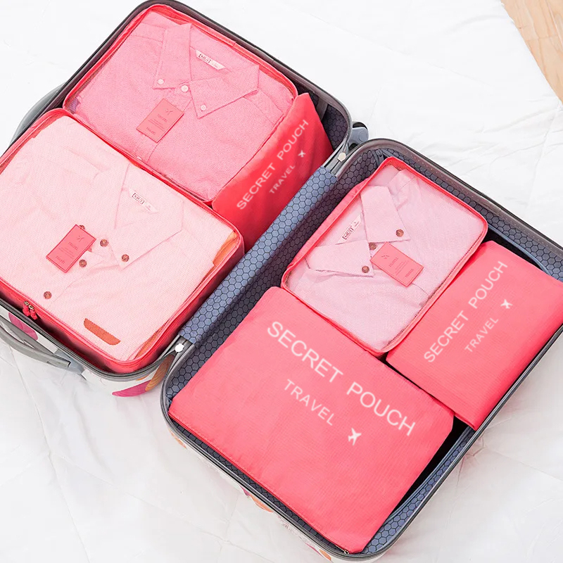 6pcs Travel Storage Bag Large  - Travel Accessories Organiser reseña y precio