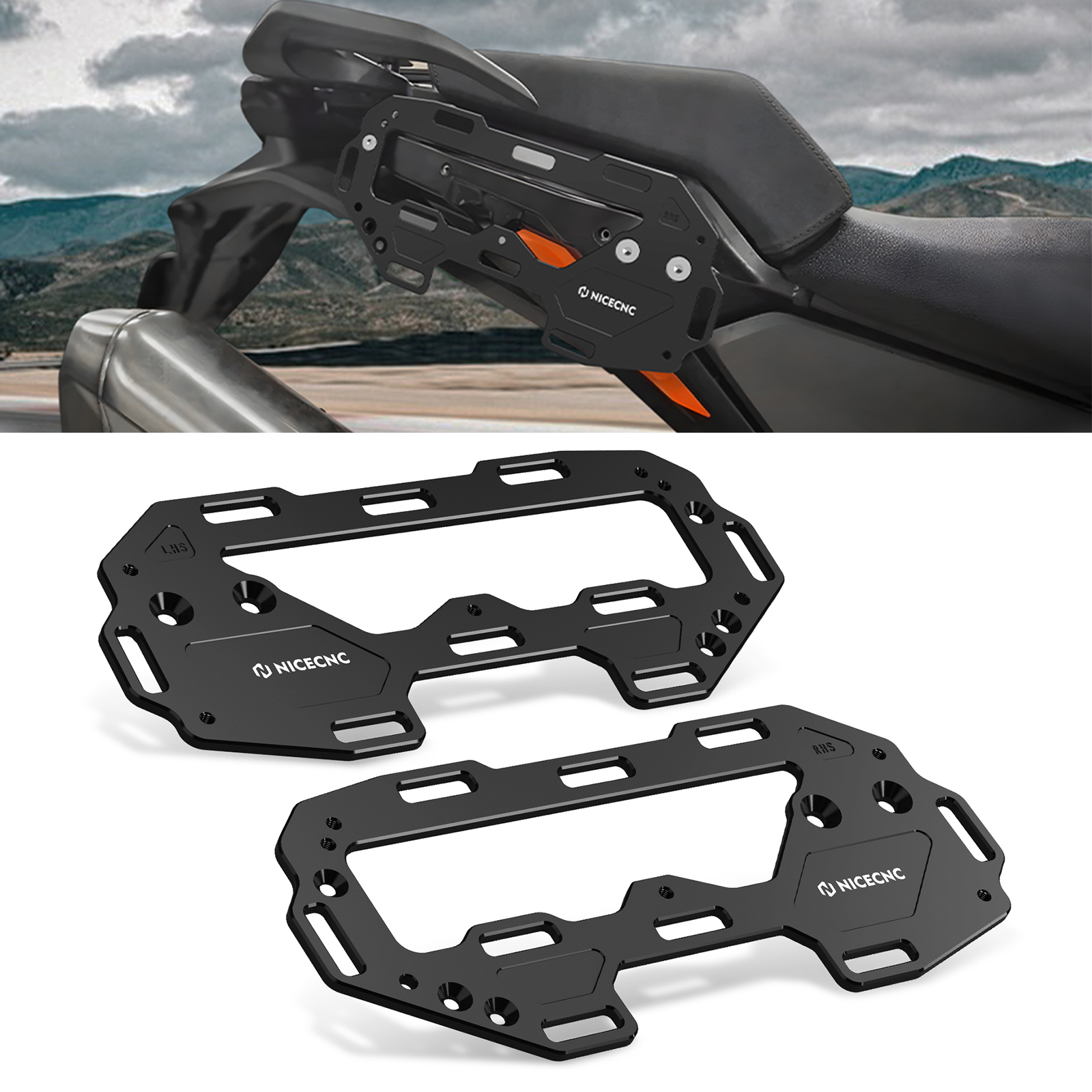 NICECNC For KTM 1290 Super Adv - Travel Accessories Logo reseña y precio