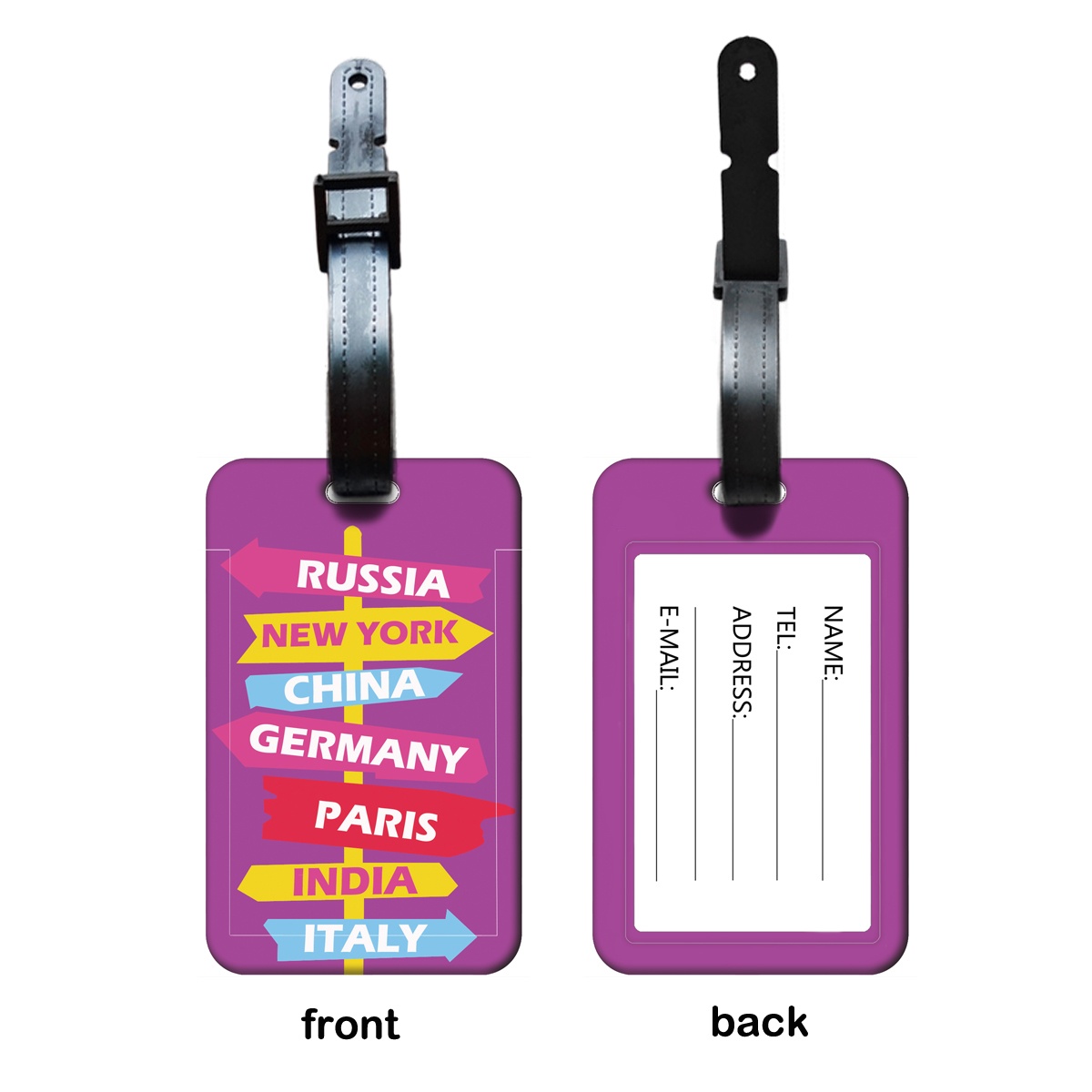 Creative Road Sign Indication  - Travel Accessories Logo reseña y precio