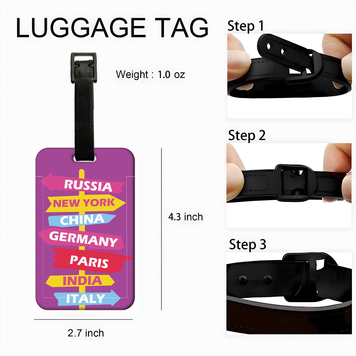 Creative Road Sign Indication  - Travel Accessories Logo reseña y precio