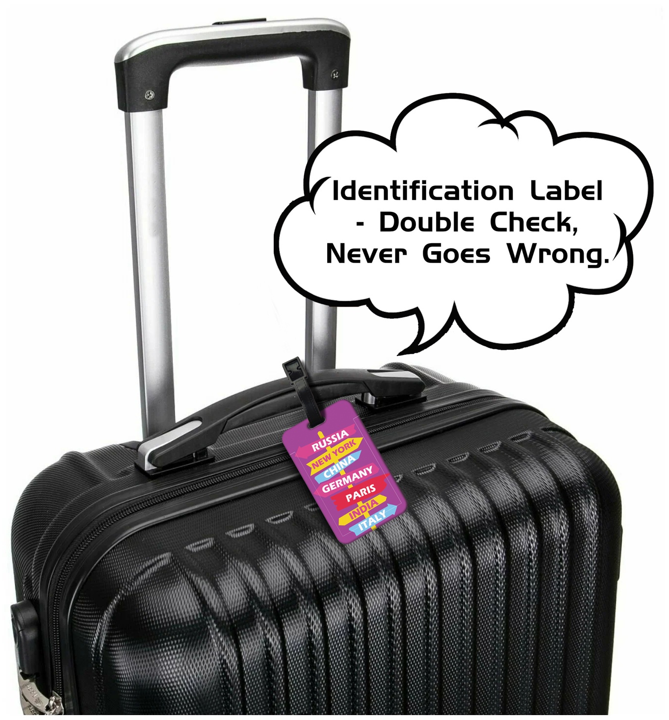 Creative Road Sign Indication  - Travel Accessories Logo reseña y precio
