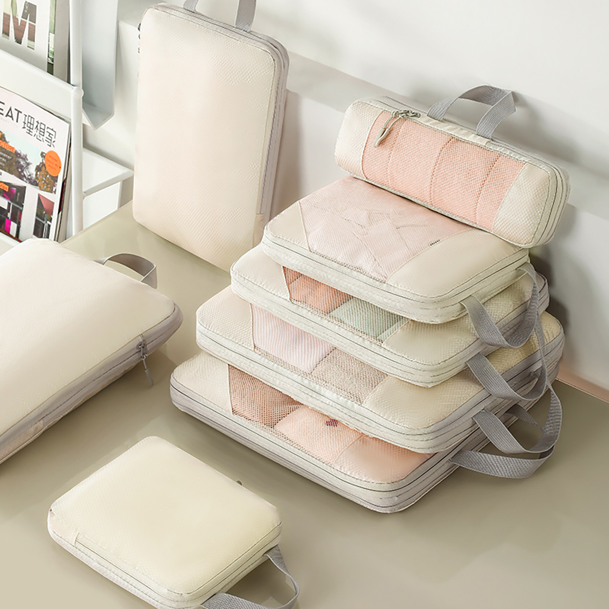 5pcs/set Lightweight Portable  - Travel Accessories Organiser reseña y precio