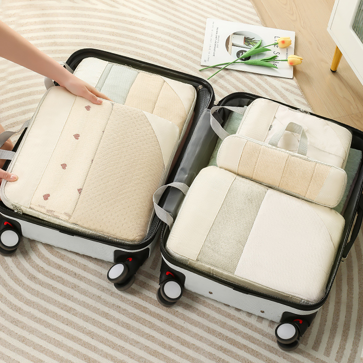 5pcs/set Lightweight Portable  - Travel Accessories Organiser reseña y precio