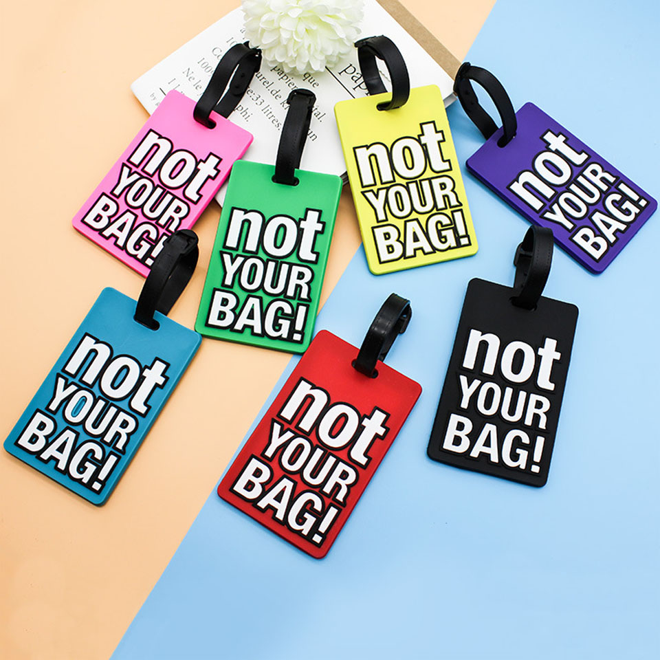 Creative Letter Not Your Bag T - Travel Accessories Logo reseña y precio