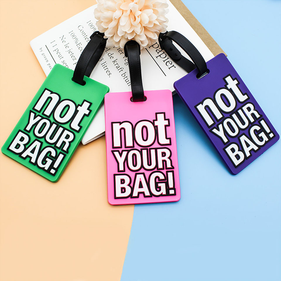 Creative Letter Not Your Bag T - Travel Accessories Logo reseña y precio