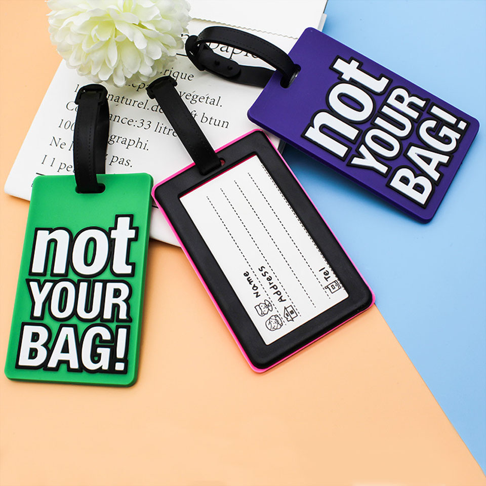 Creative Letter Not Your Bag T - Travel Accessories Logo reseña y precio