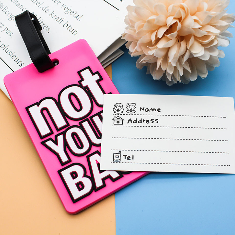 Creative Letter Not Your Bag T - Travel Accessories Logo reseña y precio