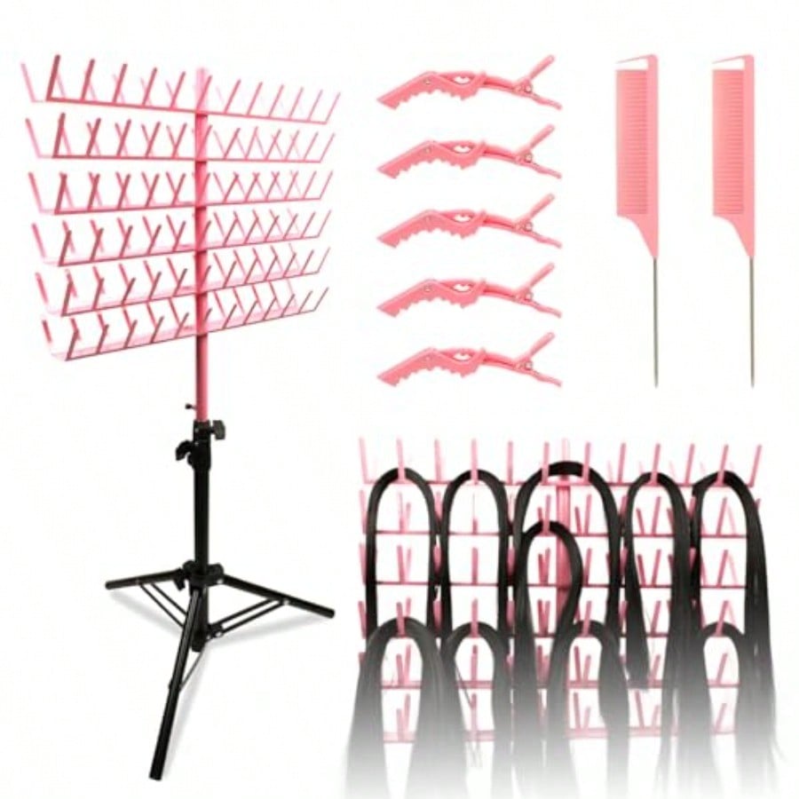 29pcs Pink Girly Hair Accessor - Travel Accessories Display reseña y precio