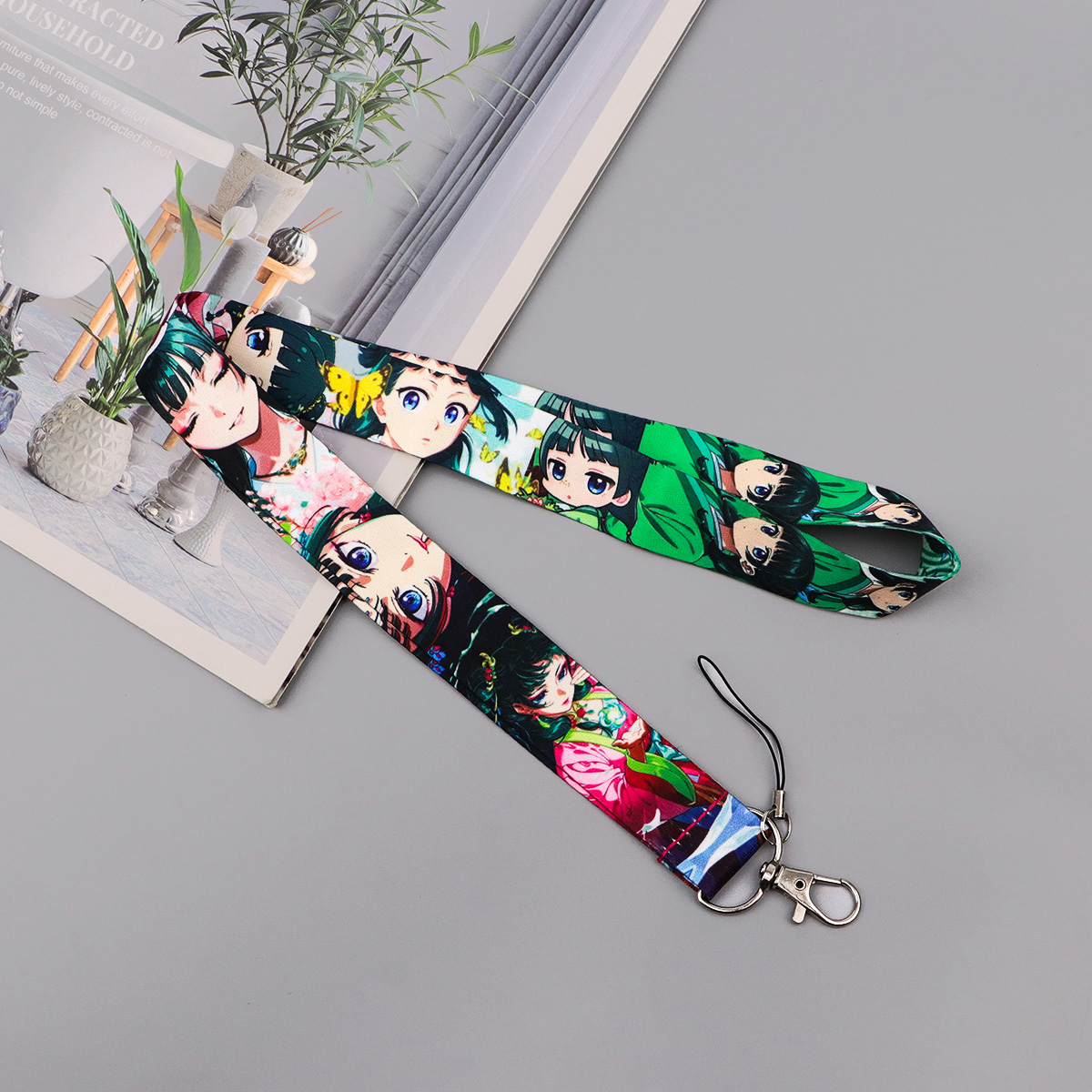Cute Anime Girl Lanyard Neck S - Travel Accessories Logo reseña y precio