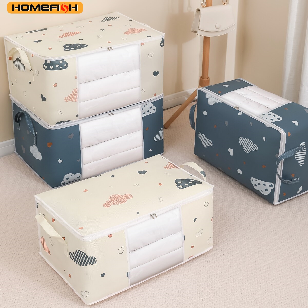 HOMEFISH Quilt Storage Bag Mul - Travel Accessories Organiser reseña y precio