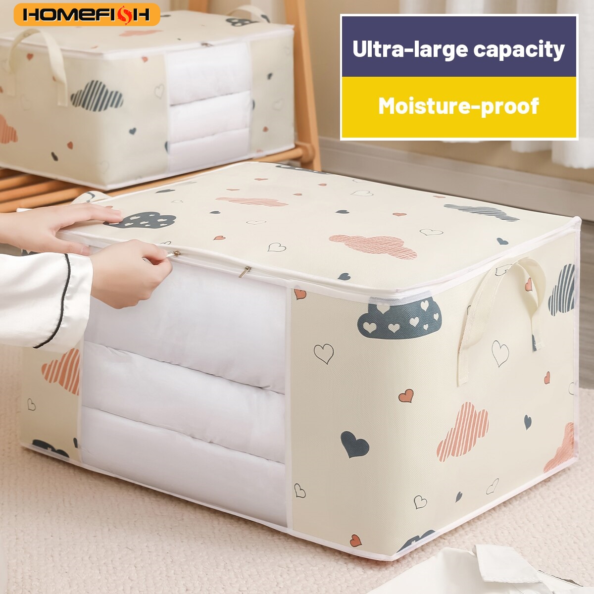 HOMEFISH Quilt Storage Bag Mul - Travel Accessories Organiser reseña y precio
