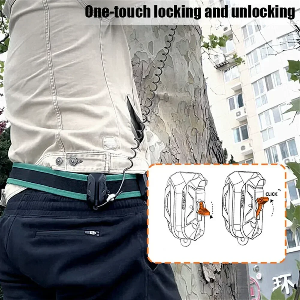 New Wearable Belt Pouch Heavy  - Travel Accessories Organiser reseña y precio
