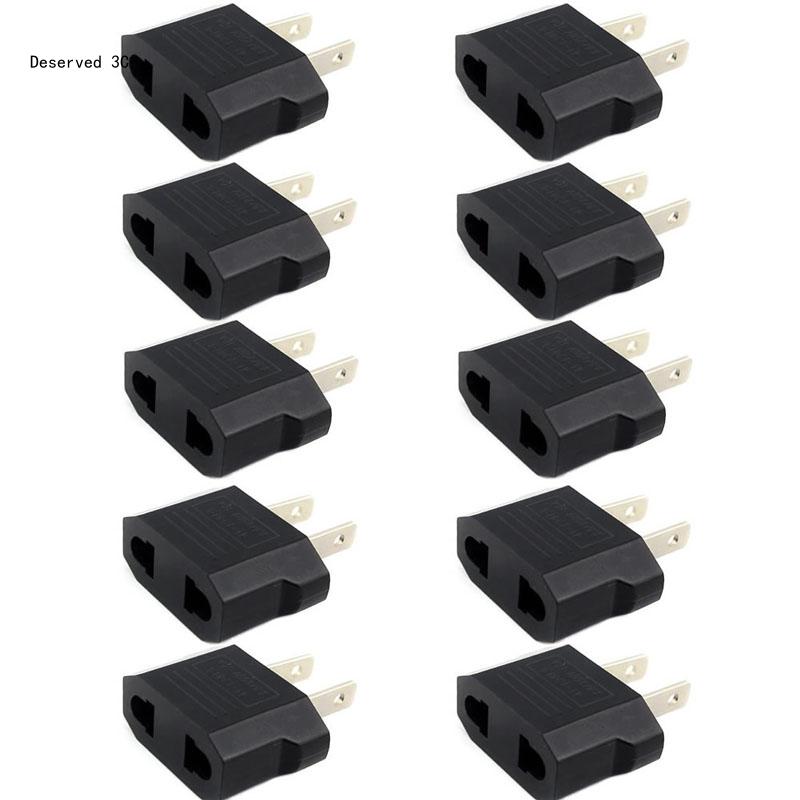 10Pcs/set US EU AU to US Euro  - Travel Accessories Europe reseña y precio